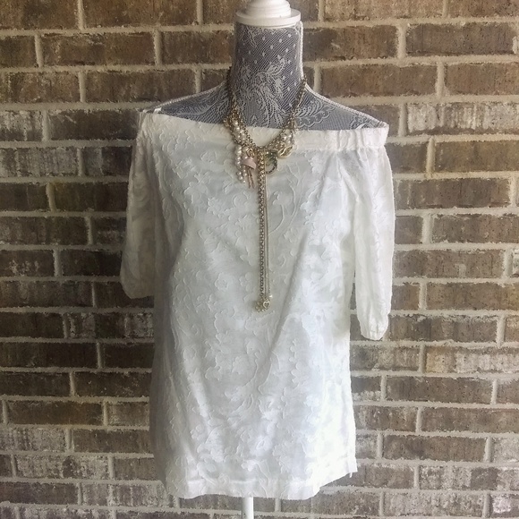 Lauren Ralph ❤Lauren Off the Shoulder Top - NWT - Picture 5 of 7